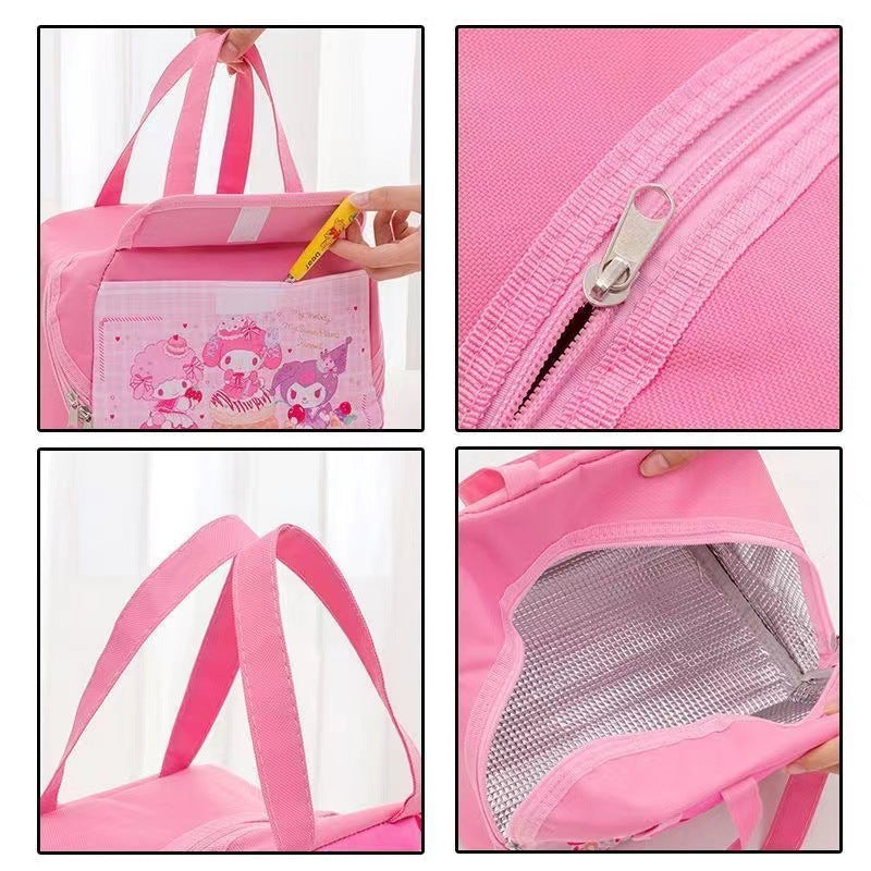 Cartoon-Themen Isolierte Lunch Tasche Brehn