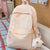 Florale bestickte lässige Schulrucksack