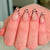 Künstlerisches Stiletto Press-On-Nagelset mit Leopardenprint-Akzenten Brehn