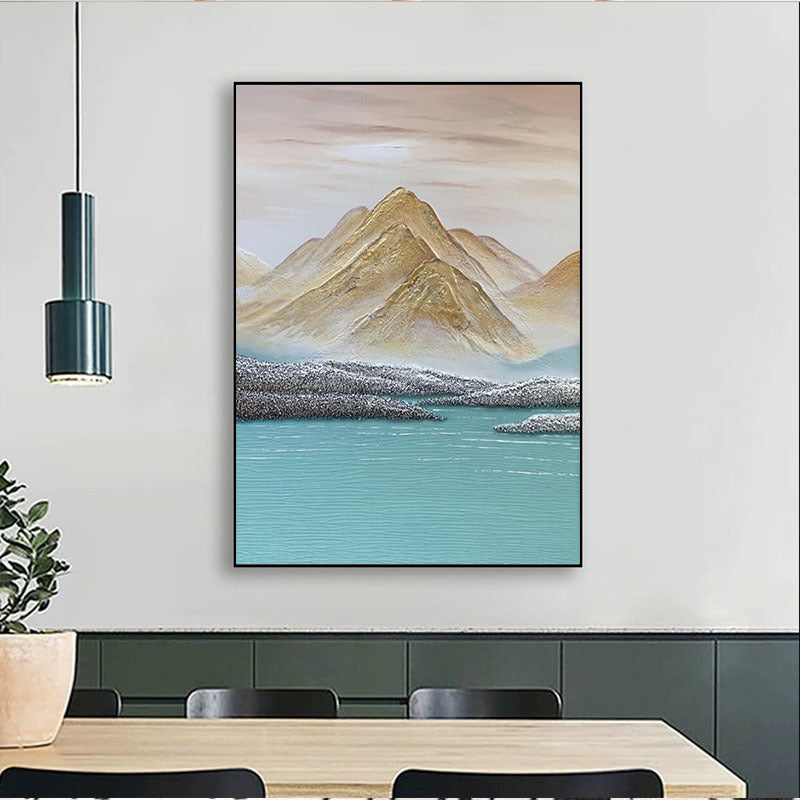 Scenic Mountain Landscape Leinwandkunst
