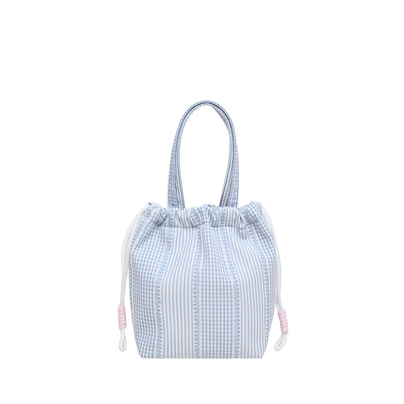 WoDrawstring Utility Tote Bag Brehn