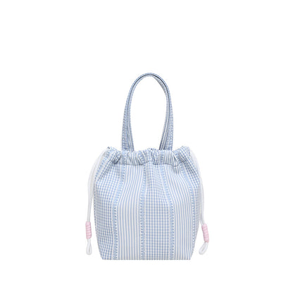 WoDrawstring Utility Tote Bag Brehn