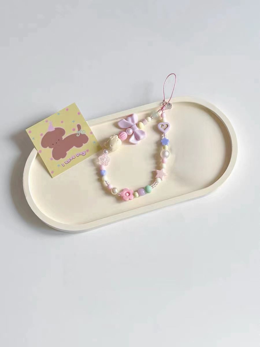 Verspielt Themed Beaded Charm Halskette Brehn