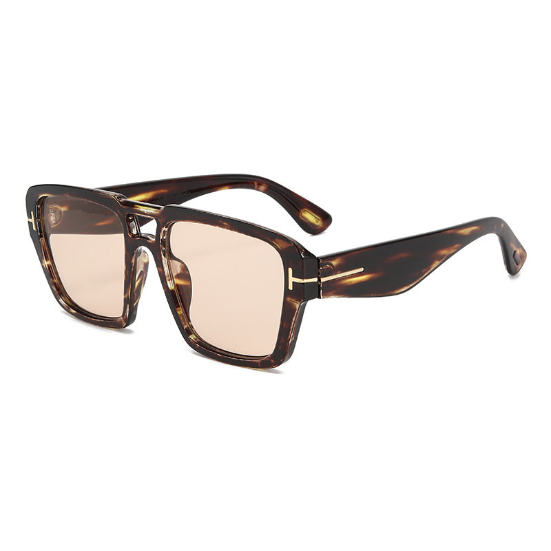 Damen moderne quadratische Sonnenbrille Brehn