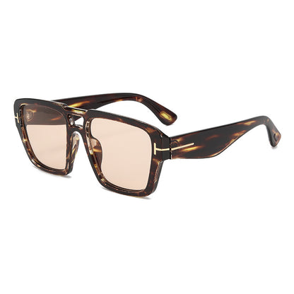Damen moderne quadratische Sonnenbrille Brehn