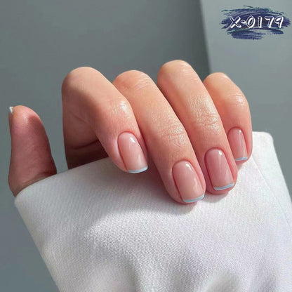 Französische Tip Gel Nagelkunst