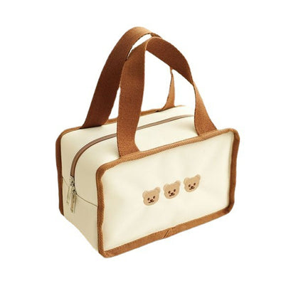 Canvas Kinder Bestickte Hasen Tasche