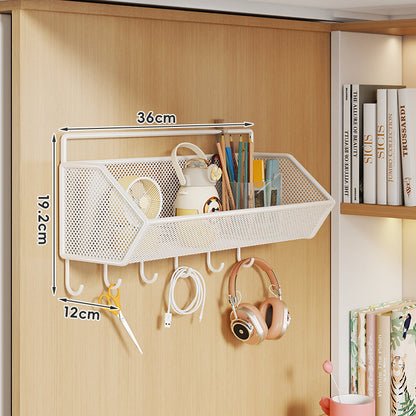 Clip-On Mesh Schrankrand Aufbewahrungskorb Organizer