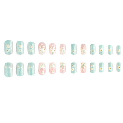 Floral Garden Press-On Nagelkunst Brehn