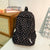 Gestepptes Blumenmuster Rucksack