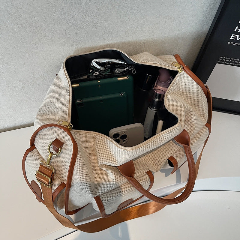Elegante Freizeit-Duffel-Tasche Mit Mehreren Fächern Brehn