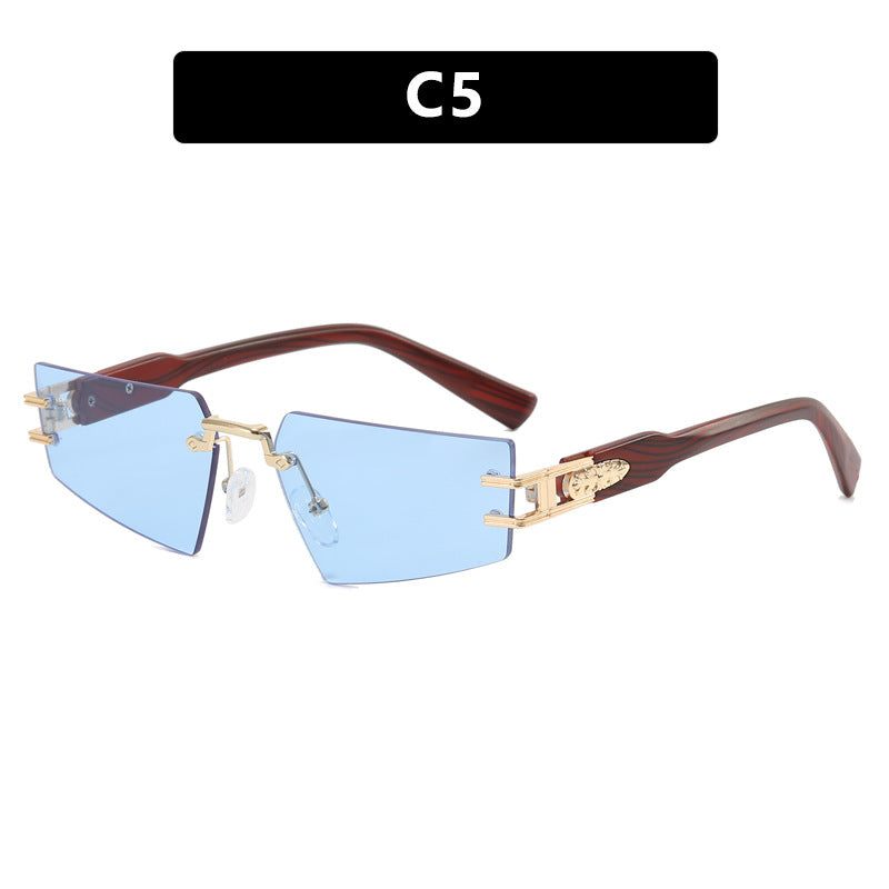 Damen modische Sonnenbrille mit eleganter quadratischer Rahmenkonstruktion und luxuriösen Details Brehn