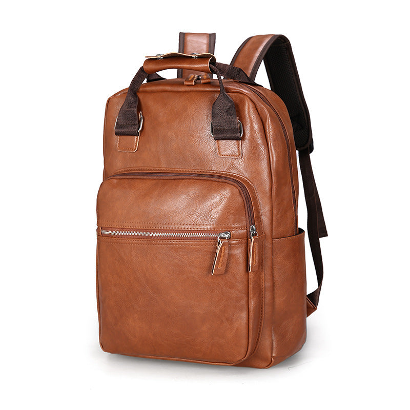 Eleganter Rucksack Aus Hochwertigem Leder Brehn