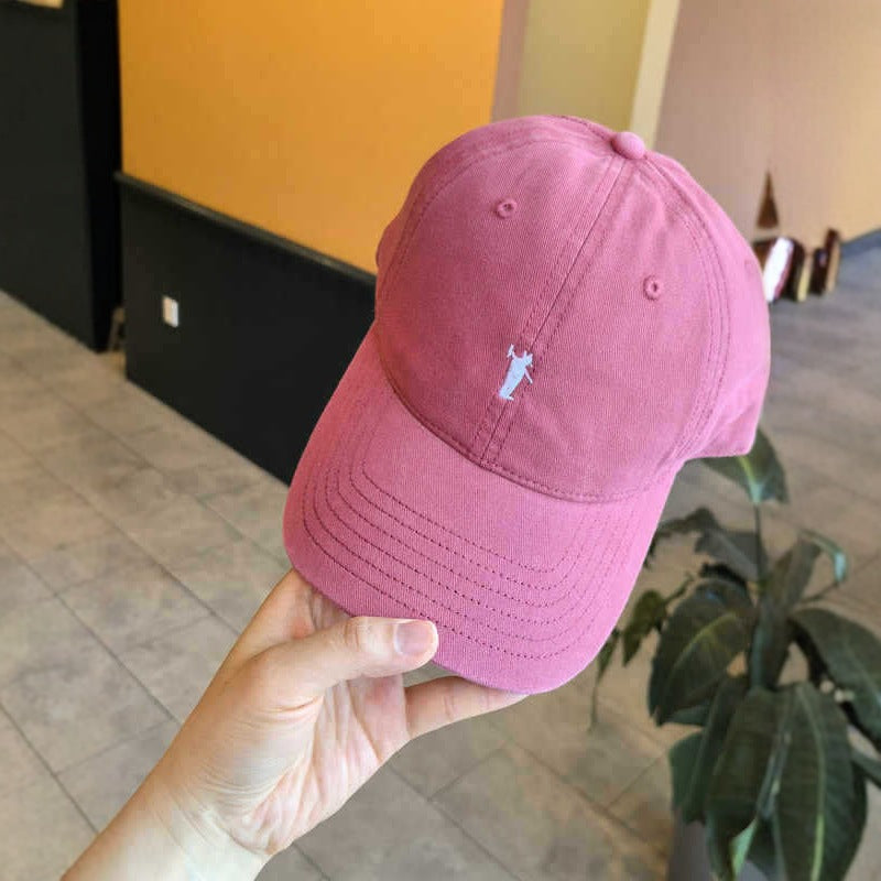 Damen Casual Distressed Baseball Cap Brehn