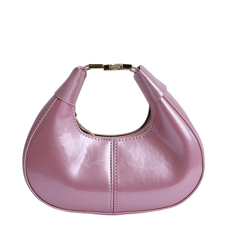 Glänzende Lackleder Abendhandtasche Brehn