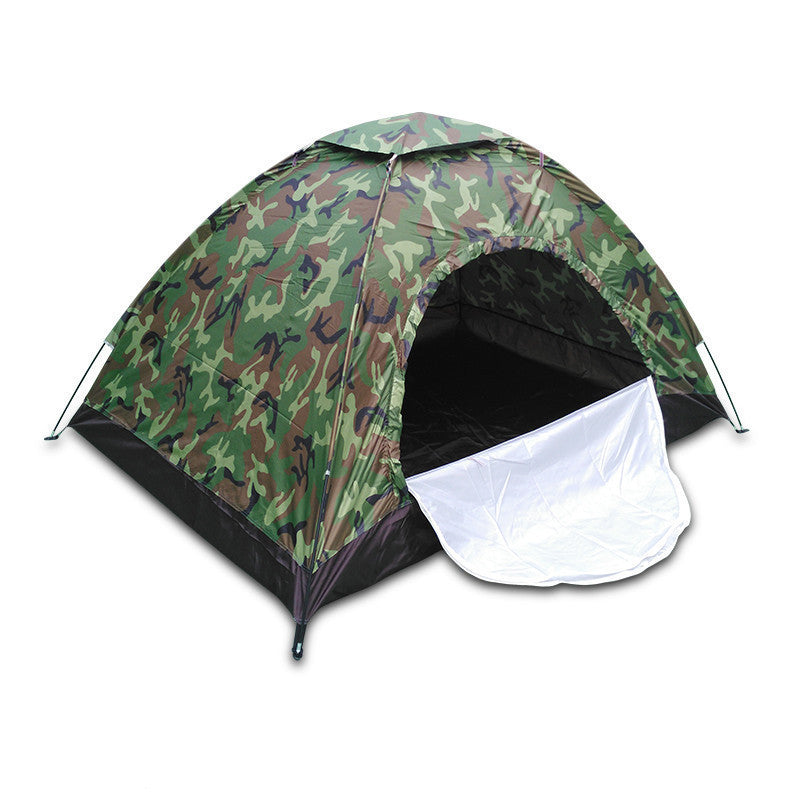 Unisex Tragbares Campingzelt mit Camouflage-Muster Brehn