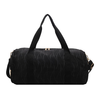 Elegante bestickte Sport-Duffel-Tasche Brehn