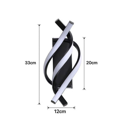 Moderne dekorative Wandlampe