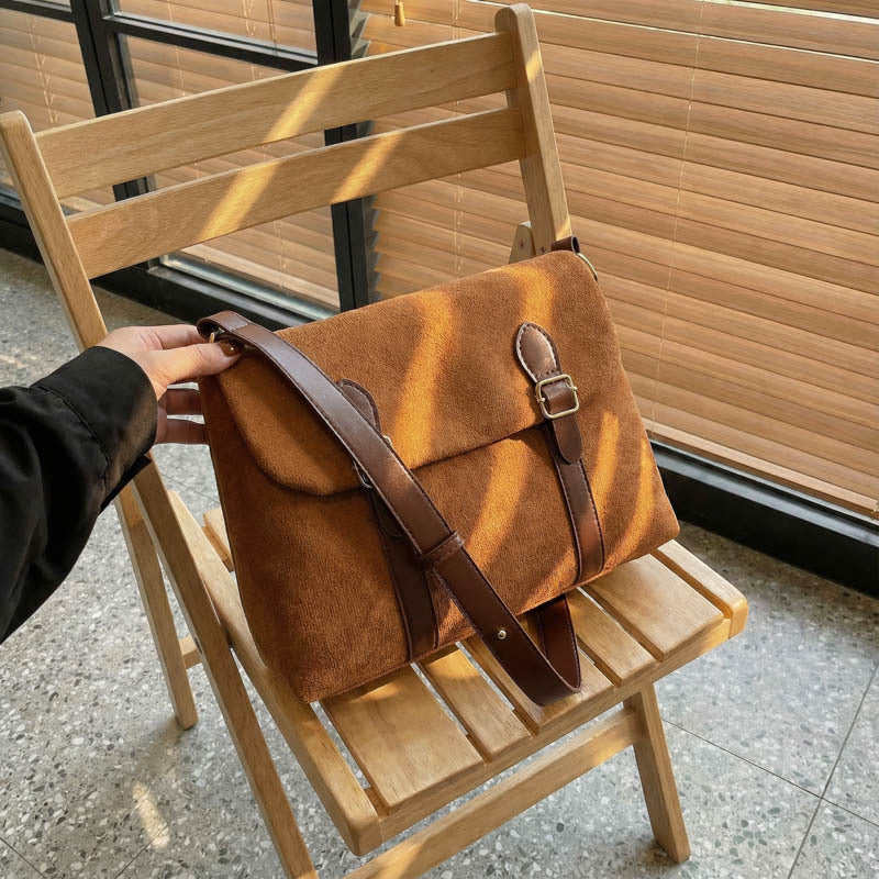WoChic Vintage-Style Umhängetasche Brehn