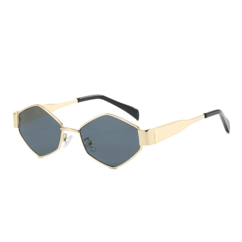 Damen geometrische Sonnenbrille Brehn