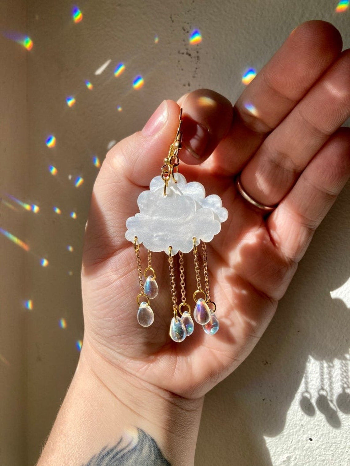 Cloud-Inspired Dangle Earrings Brehn