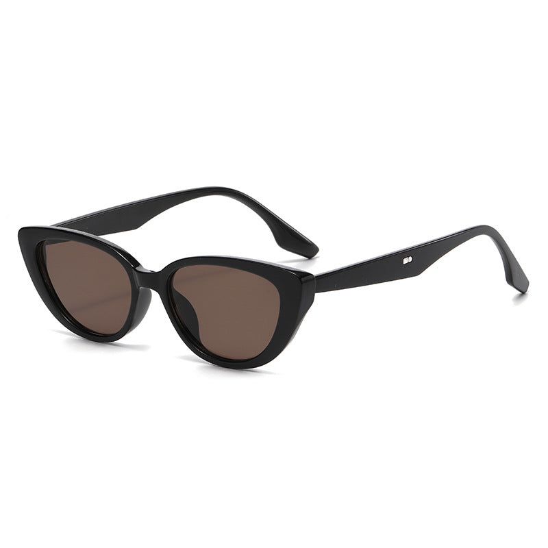 Damen Cat-Eye Sonnenbrille mit stylishem Schildpatt-Design Brehn