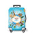 Unisex nan Kinder Kabinen Trolley mit internationalem Wahrzeichen-Motiv und leichtem ABS-Gehäuse Brehn