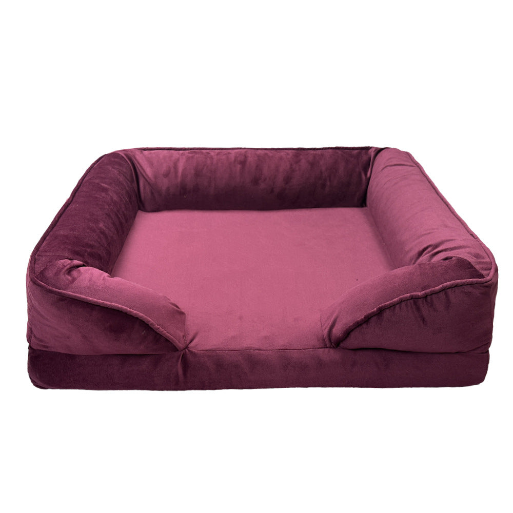Orthopädische Unterstützung  Liege  Hundebett