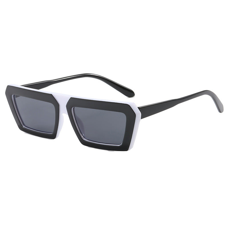 Damen modische Sonnenbrille mit markantem eckigen Rahmen und polarisierenden Gläsern Brehn