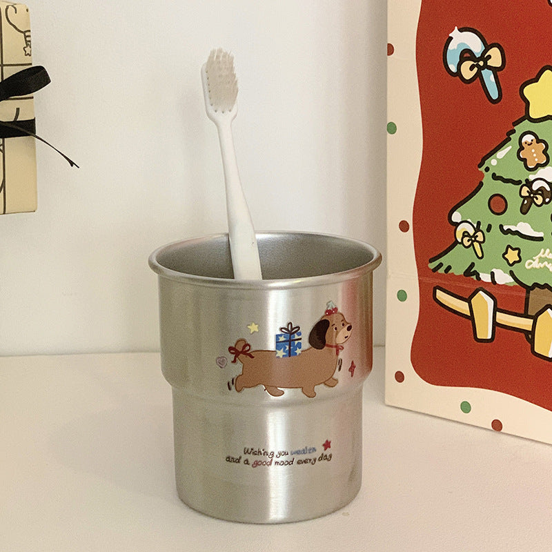 Zahnbürstenhalter mit Fröhlichem Hundemotiv Brehn