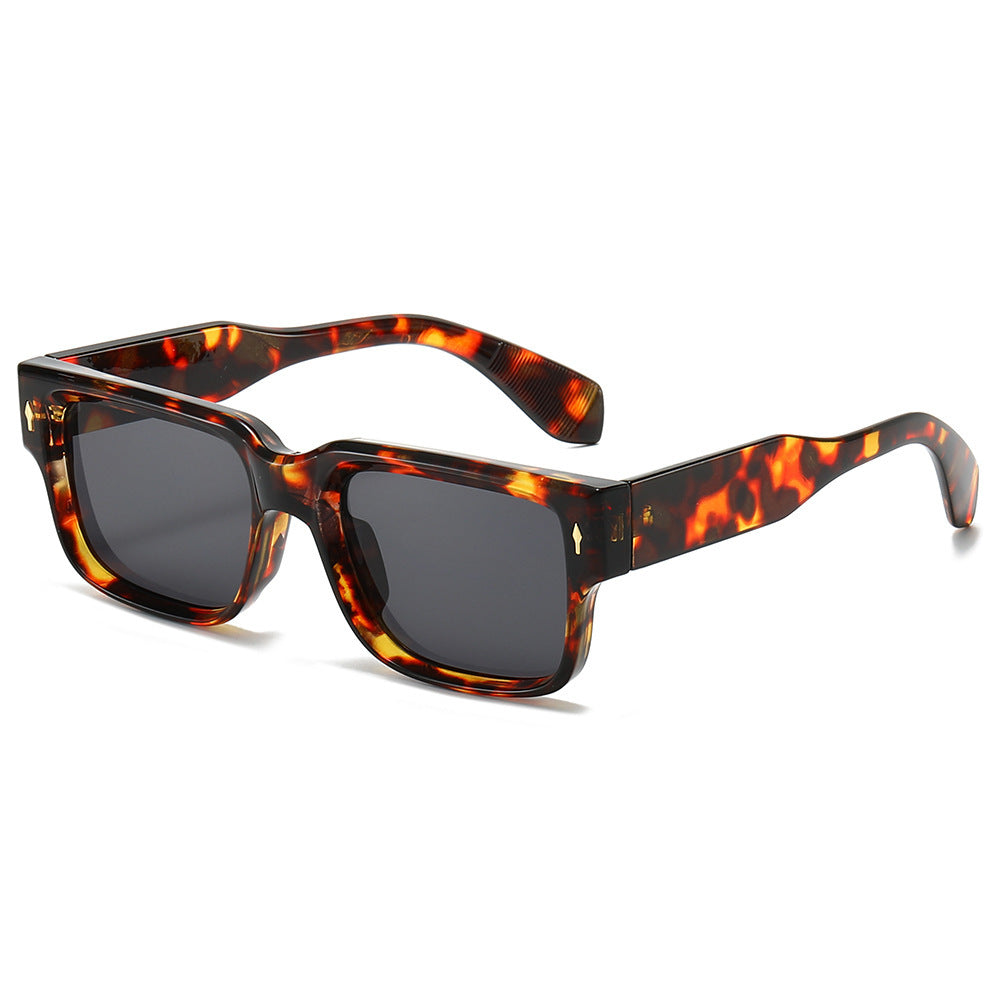 Bold Geometrische Quadratische Sonnenbrille Brehn