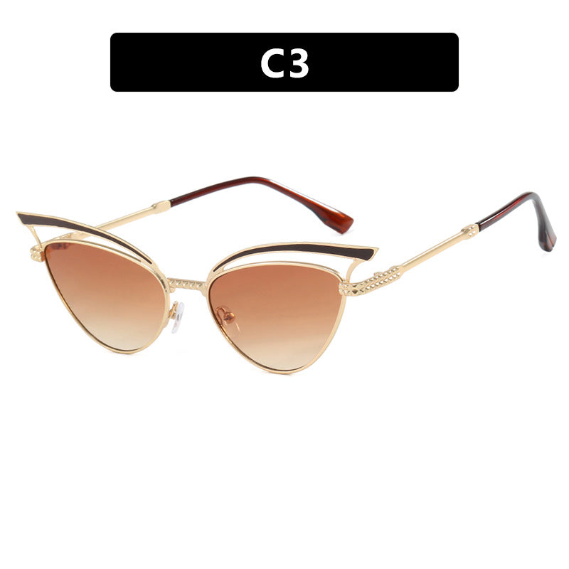 Damen Cat-Eye Brille mit filigranem Designelement Brehn