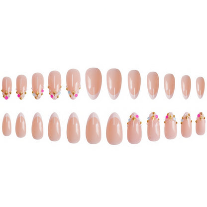 Dekoratives Press-On Nagelkunst Set Brehn