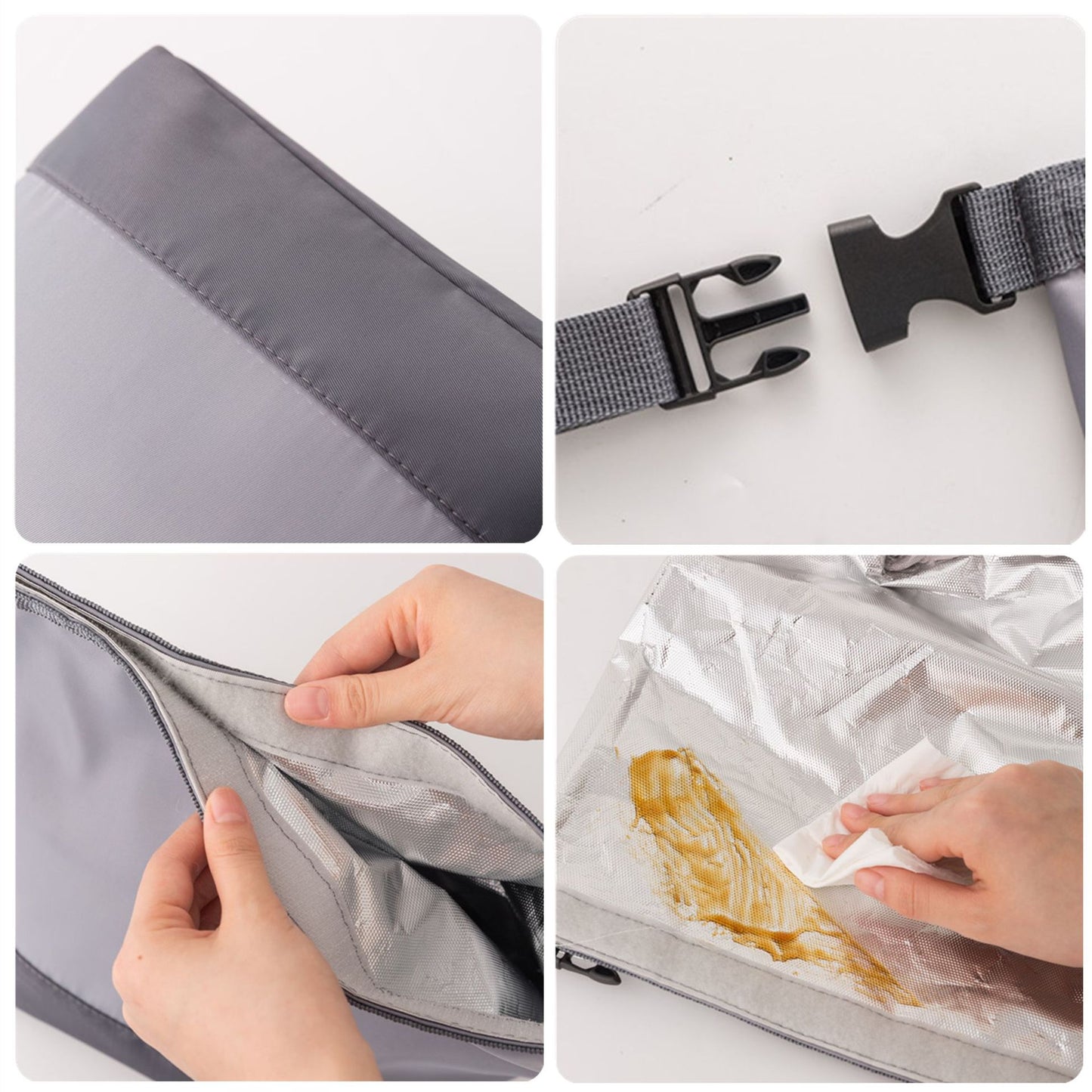 Isolierte Lebensmitteltrage Tasche Brehn