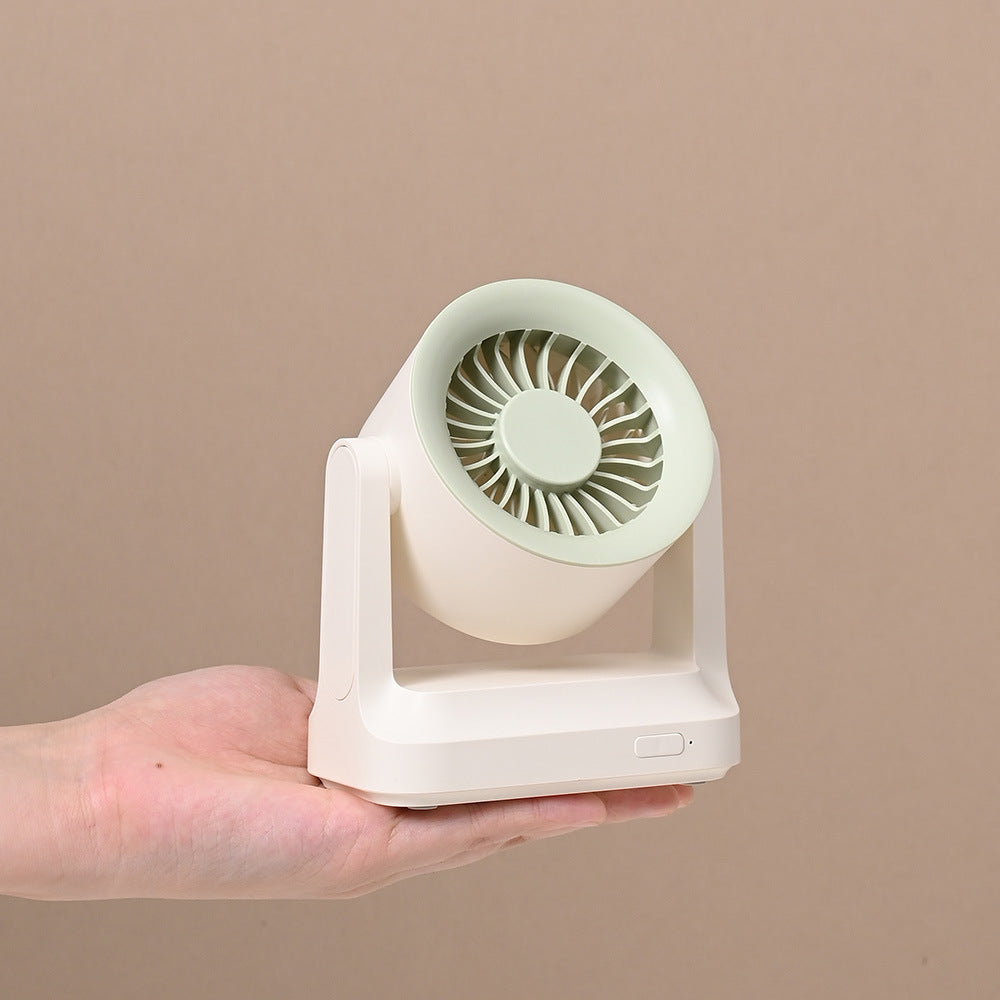 Unisex nan kompakter Tischventilator und Luftzirkulator mit schwenkbarem Kopf und leisem DC-Motor Brehn