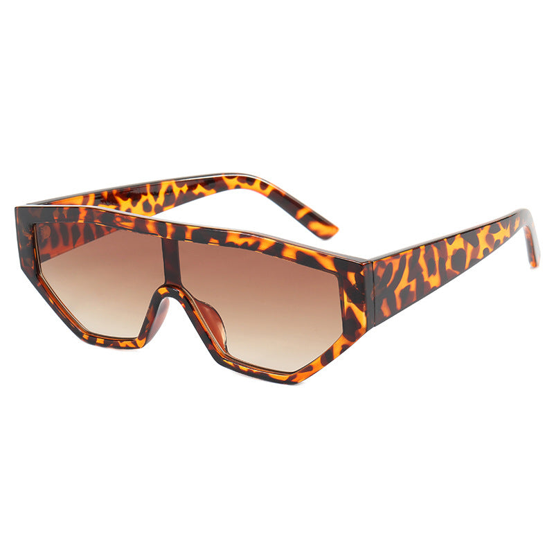 Damen modische Sonnenbrille im Tierfell-Look Brehn