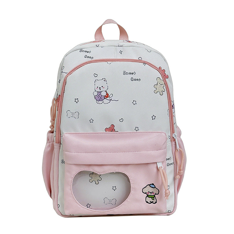 Rucksack mit Kreativem Musik- und Tiermotiv Brehn