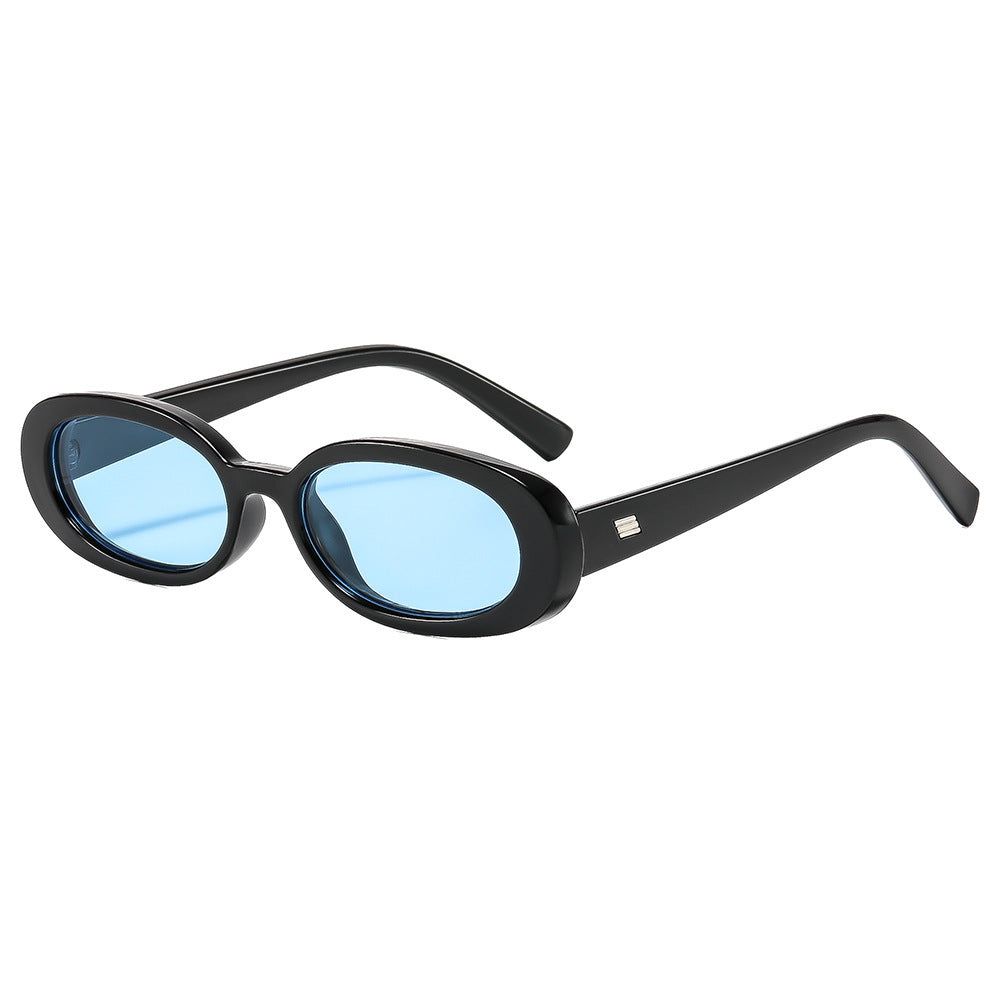 Stylische ovale Rahmen Sonnenbrille Brehn
