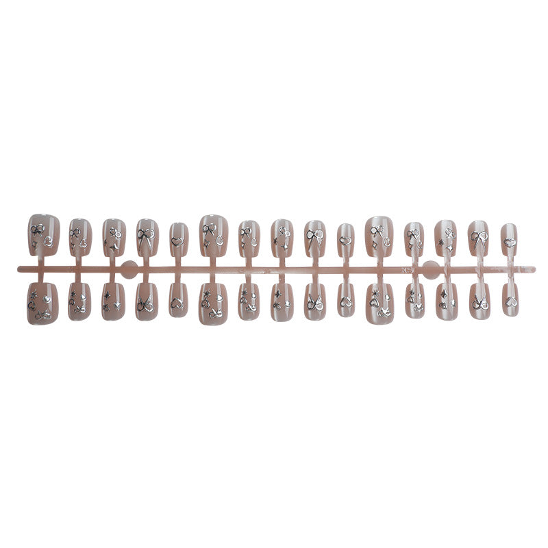 Elegantes Dekoratives Press-On Nagelkunst Set 1790738679