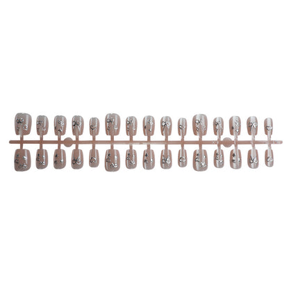 Elegantes Dekoratives Press-On Nagelkunst Set 1790738679