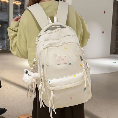 Stylischer Bestickter täglicher Rucksack Brehn