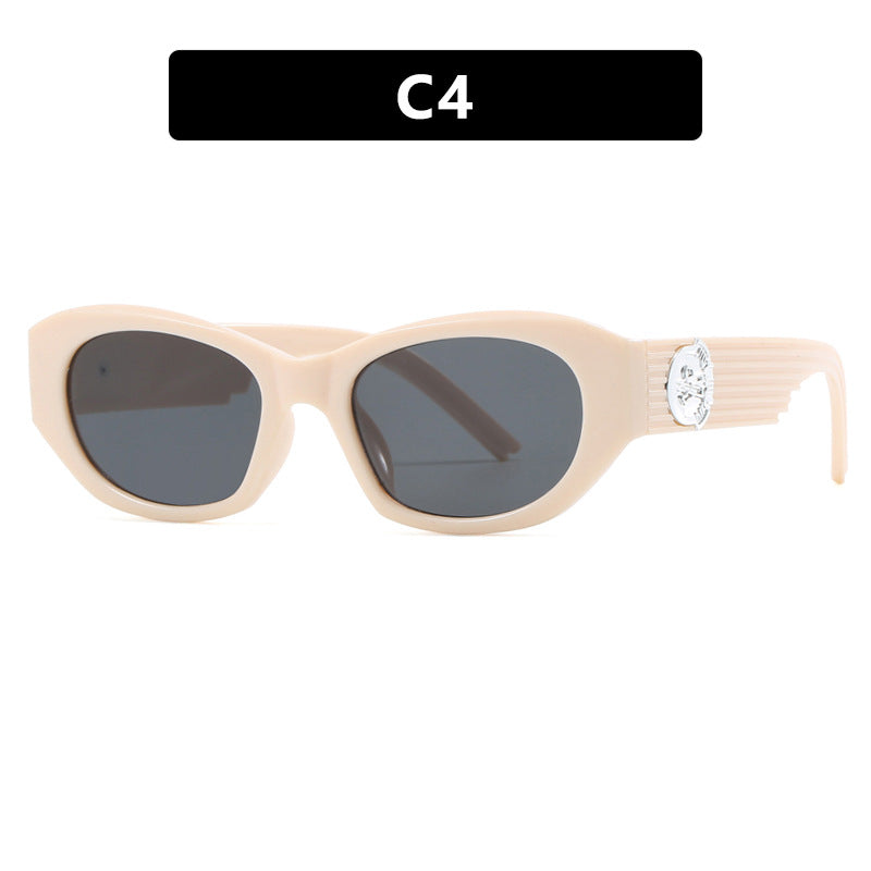 Damen modische Cat-Eye Sonnenbrille mit markantem Design und luxuriösen Details Brehn