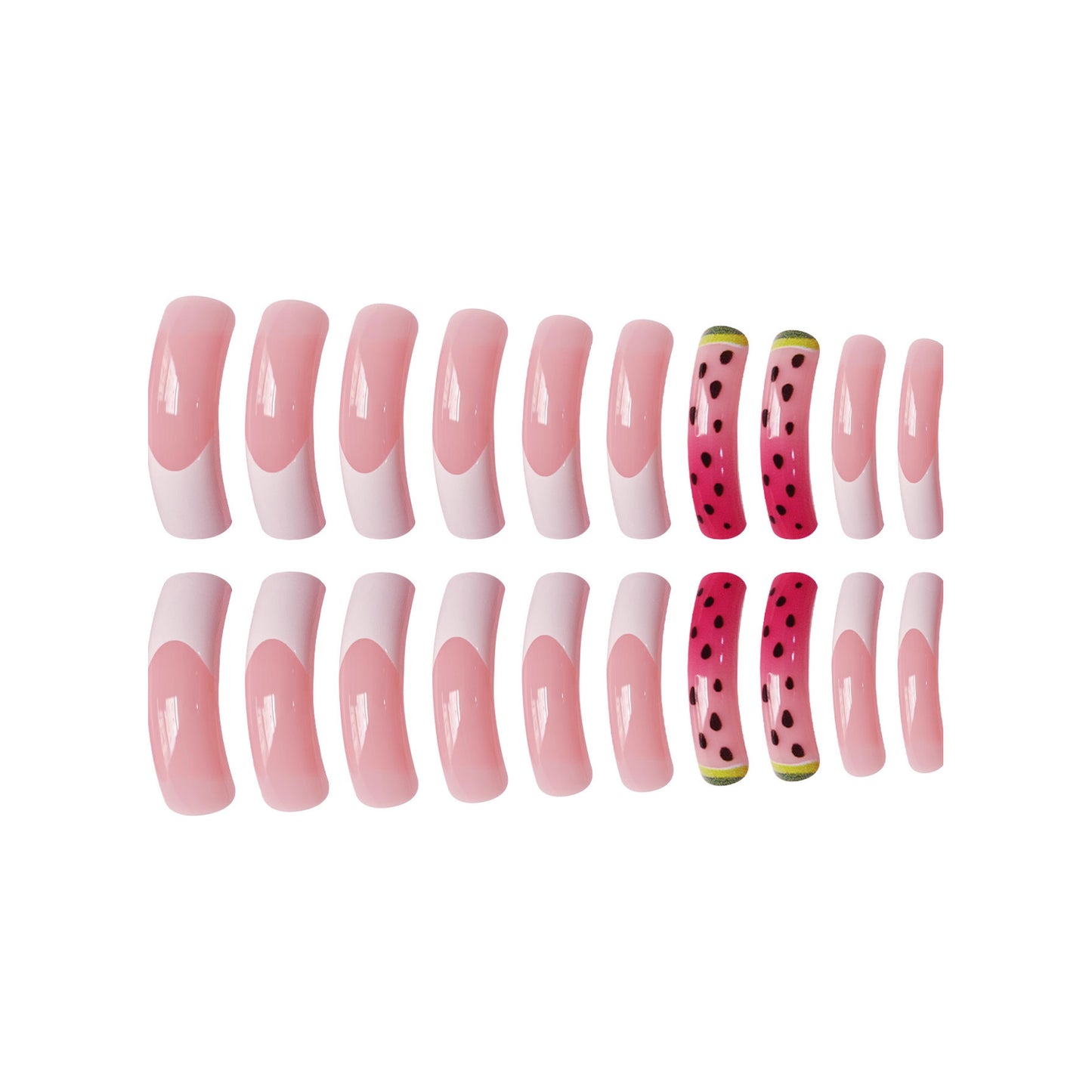Glamouröse 3D Lange Stiletto Press-On Nägel Brehn