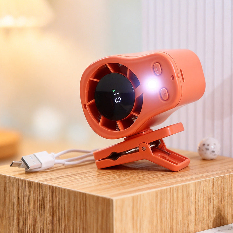 Damen Kofferclipventilator mit LED-Temperaturanzeige Brehn