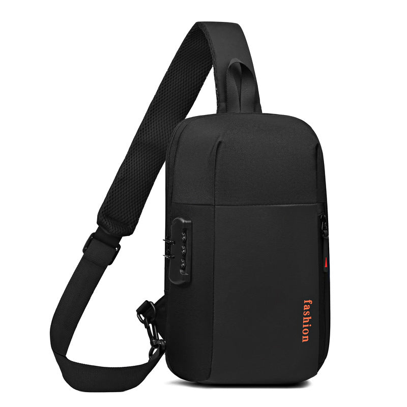 Kompakte Mehrfach-Taschen Sling Bag Brehn