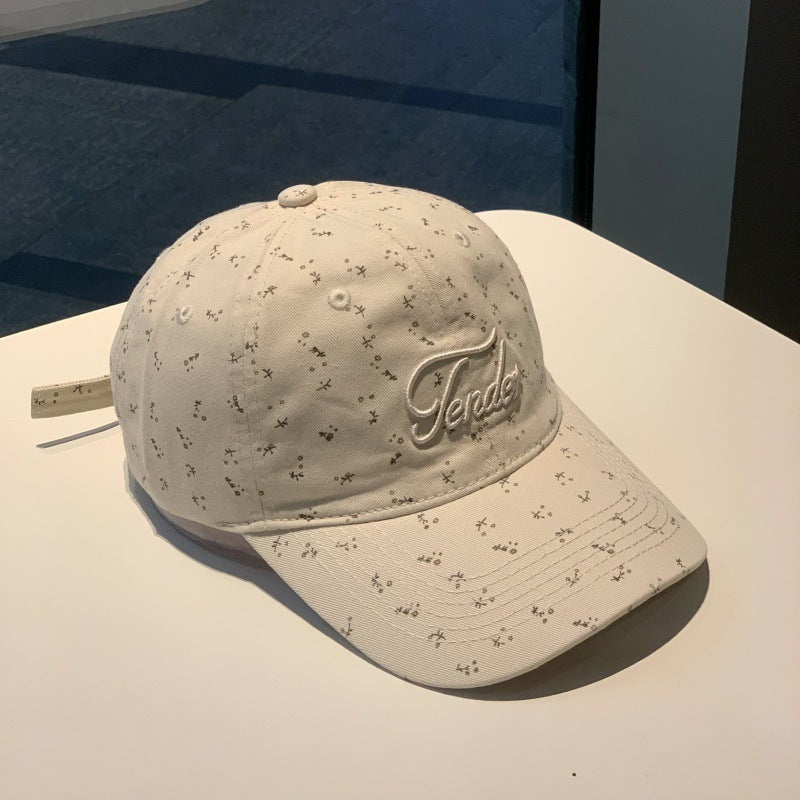 Damen Bestickte Lässige Grafik Baseballcap Brehn