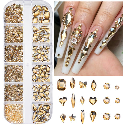 Premium Nagelkunst Strass Kollektion