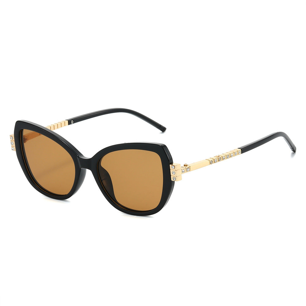 Oversized Luxus Katzenaugen Sonnenbrille Brehn