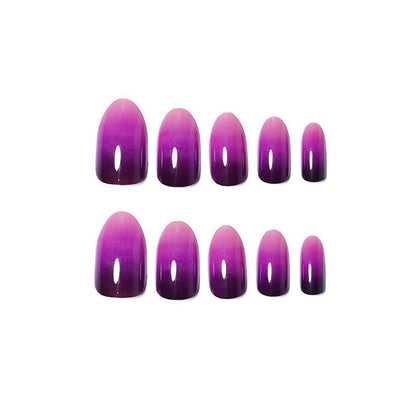Natürliche Glossy Press-On Nail Tips Brehn