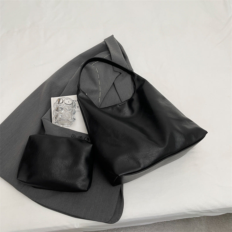 Minimalistischer Leder Tote Brehn